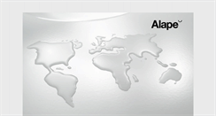 Desktop Screenshot of alape.com